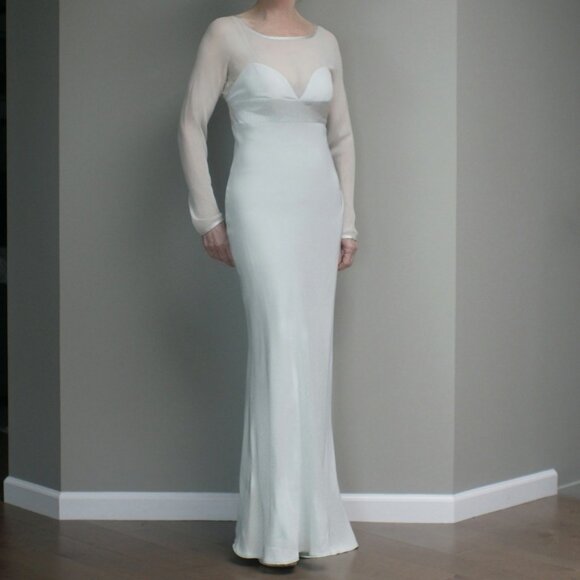 Vintage Ron et Normand Grad, Wedding Dress/Gown - Size 6 - Picture 1 of 12